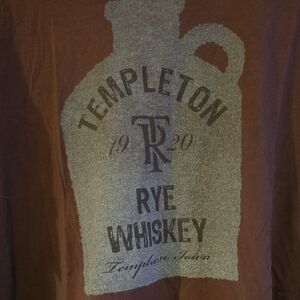Rye Whiskey Graphic Short Sleeve Tee - Brown
